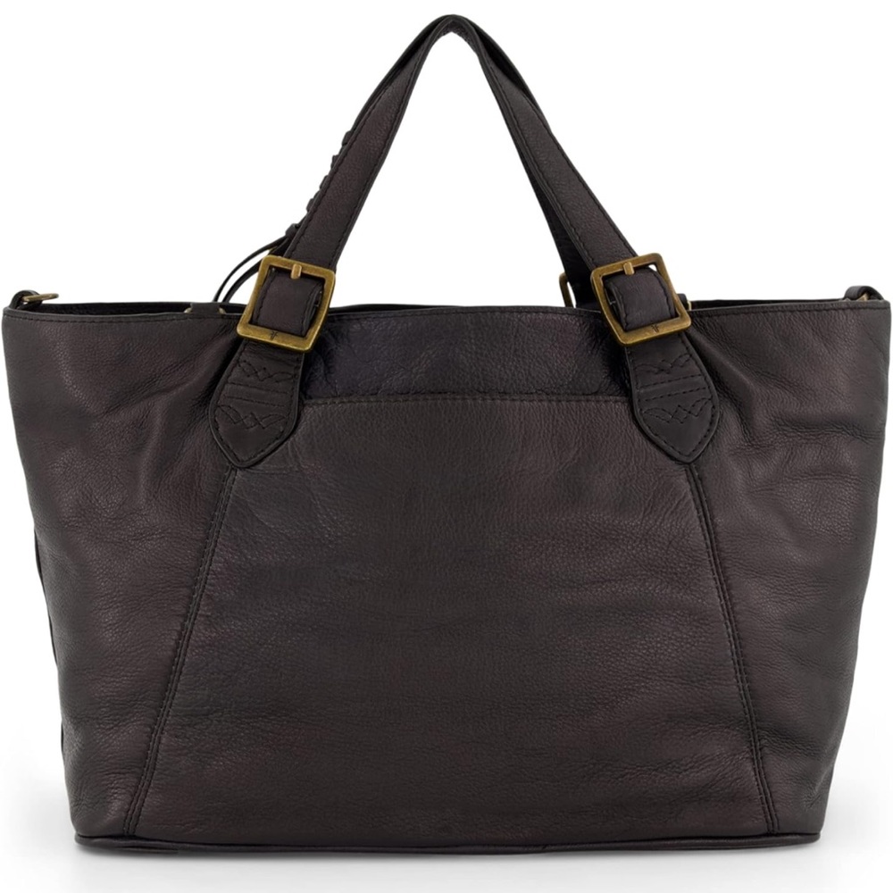 🔥❤️Caelan Frye black leather satchel! 🔥❤️ Frye purse crossbody bag - Picture 9 of 9